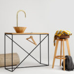 Konsoollaud Konsool MEMO SOLID WOOD 100 must Elutoamööbel Homewell 8