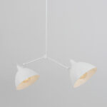 Laelamp COBEN KAKS PEA valge Laelambid Homewell 8