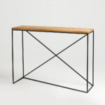 Konsoollaud Konsool MEMO SOLID WOOD 100 must Elutoamööbel Homewell 9