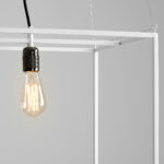 Laelamp MEETRILINE M valge Laelambid Homewell 8