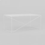 Kohvilaud MEMO METAL 100×60 Valge Elutoamööbel Homewell 8
