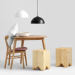 Laelamp LORD 35 vaskvalge Laelambid Homewell 8