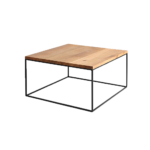 Kohvilaud TENSIO WOOD 100×100 tammevineer must Elutoamööbel Homewell 7