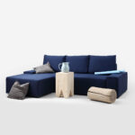 Vasakpoolne nurgadiivanvoodi FLOPP tindiprinter (et80) Diivanvoodid Homewell 9