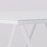 Kohvilaud DARYL METAL 55 valge Elutoamööbel Homewell 8