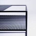 Kohvilaud MATRIX METAL 100X60 must Elutoamööbel Homewell 8