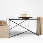 Kohvilaud MEMO METAL 100×100 must Elutoamööbel Homewell 8