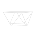 Kohvilaud DARYL METAL 80 valge Elutoamööbel Homewell 7