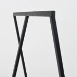 Vannitoa riidepuu KAYA BATH L must Esik ja Garderoob Homewell 8