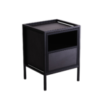 Riiul SKAP MUST 1/1 sahtliga Elutoamööbel Homewell 7