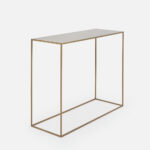 Konsoollaud Konsool TENSIO METAL 100×35 kuldne Elutoamööbel Homewell 8