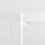 Kohvilaud HANNA METAL 601F valge Elutoamööbel Homewell 9