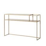 Konsoollaud FLOWER METALL 120 25P kuld Elutoamööbel Homewell 7