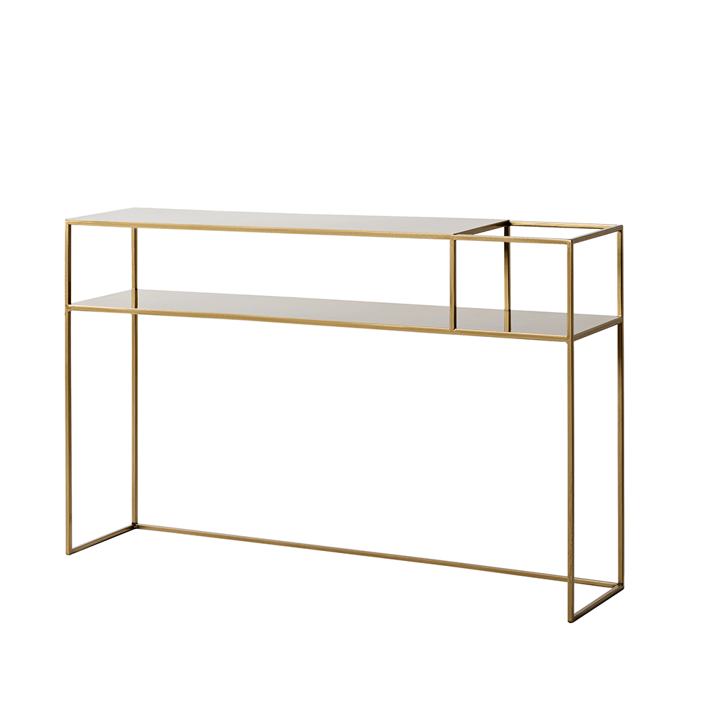 Konsoollaud FLOWER METALL 120 25P kuld Elutoamööbel Konsoollaud FLOWER METALL 120 25P kuld Elutoamööbel