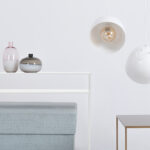 Konsoollaud Konsool TENSIO 2korruseline metall 100×35 valge Elutoamööbel Homewell 11