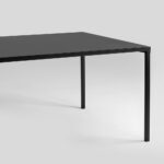 Söögilaud OBROOS METAL 180 must Söögilauad Homewell 8