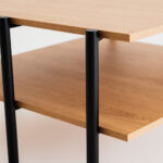 Kohvilaud RAVE BASIC 80 tamm (3395) must Elutoamööbel Homewell 12