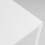 Kohvilaud 2 seinaga metall 100×60 valge Elutoamööbel Homewell 7