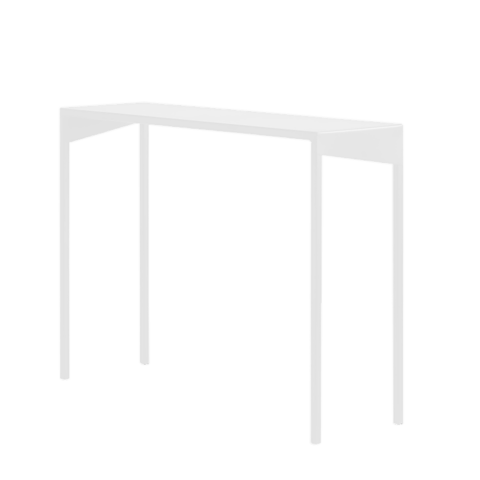 Konsoollaud Konsool OBROOS METAL 100 valge Elutoamööbel