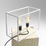 Laualamp METRIC laud valge Laualambid Homewell 8