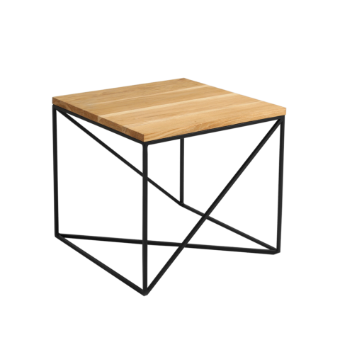 Kohvilaud MEMO WOOD 50 tammevineer must Elutoamööbel