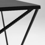 Kohvilaud DARYL METAL 140 must Elutoamööbel Homewell 8