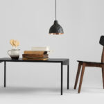 Kohvilaud OBROOS METAL 100×60 must Elutoamööbel Homewell 11