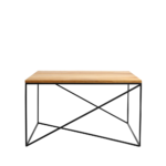 Kohvilaud MEMO WOOD 100×100 tammespoon must Elutoamööbel Homewell 7