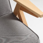 Tugitool VINC Teras (et91) Naturaalne Elutoamööbel Homewell 10