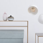 Konsoollaud Konsool TENSIO 2korruseline metall 100×35 kuldne Elutoamööbel Homewell 9