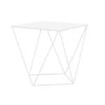 Kohvilaud DARYL METAL 55 valge Elutoamööbel Homewell 7