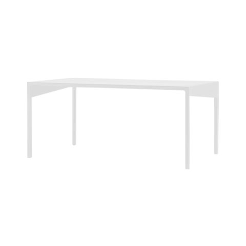 Kohvilaud OBROOS METAL 100×60 valge Elutoamööbel