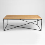 Kohvilaud MEMO WOOD 140 tammevineer must Elutoamööbel Homewell 9
