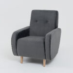 Tugitool PANDA hall naturaalne Elutoamööbel Homewell 8