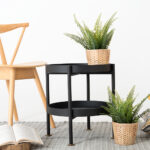 Kohvilaud HANNA METAL 402F must Elutoamööbel Homewell 10