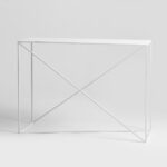 Konsoollaud Credenza MEMO METAL 100 valge Elutoamööbel Homewell 11