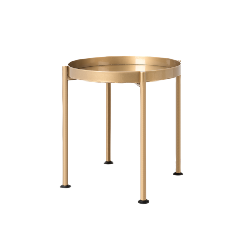 Kohvilaud HANNA METAL 401F kuldne Elutoamööbel