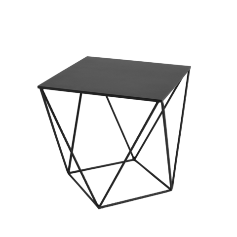 Kohvilaud DARYL METAL 60 must Elutoamööbel