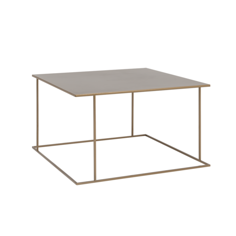 Kohvilaud WALT METAL 80 kuldne Elutoamööbel