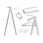 Riidepuu CONTER 30 valge Esik ja Garderoob Homewell 10