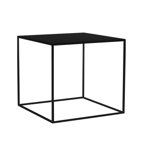 Kohvilaud TENSIO METAL 50 must Elutoamööbel