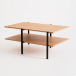 Kohvilaud RAVE BASIC 100×60 tamm (3395) must Elutoamööbel Homewell 13