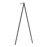 Riidepuu CONTER 50 METALL must Esik ja Garderoob Homewell 8