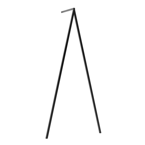 Riidepuu CONTER 50 METALL must Esik ja Garderoob