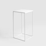 Kohvilaud / abilaud TENSIO METAL 30 valge Elutoamööbel Homewell 8