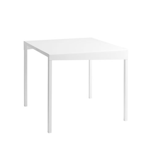 Kohvilaud OBROOS METAL 80 valge Elutoamööbel