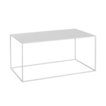 Kohvilaud TENSIO METAL 100×60 valge Elutoamööbel Homewell 7