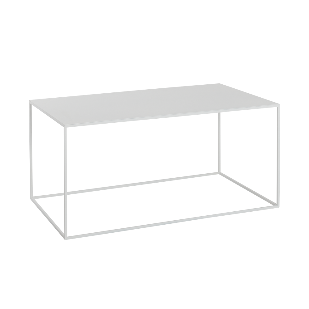Kohvilaud TENSIO METAL 100×60 valge Elutoamööbel Kohvilaud TENSIO METAL 100×60 valge Elutoamööbel
