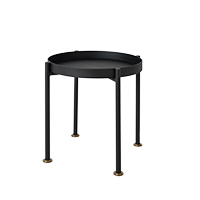 Kohvilaud HANNA METAL 401F must Elutoamööbel Kohvilaud HANNA METAL 401F must Elutoamööbel