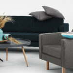3kohaline diivan TOPIC WOOD Sügav mereroheline (et37) Naturaalne Diivanid Homewell 12
